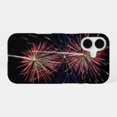 Vuurwerk 1 iPhone 16 hoesje (Achterkant horizontaal)