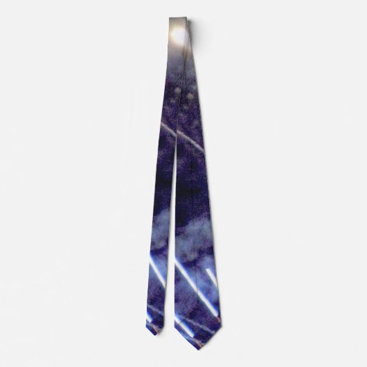 Vuurwerk 1 mannen stropdas (Achterkant)