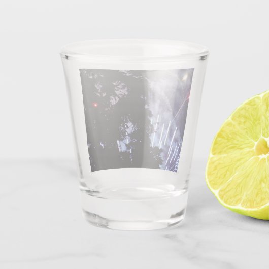 Vuurwerk 1 Ontsproten glas (Achterkant)