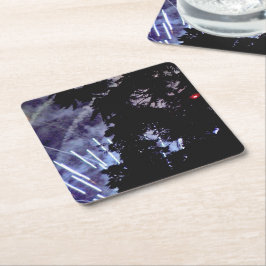 Vuurwerk 1 papieren onderzetters