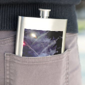 Vuurwerk 1 roestvrijstalen kolf flacon (Voorbeeld)