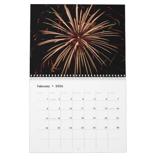 Vuurwerk 2024 Kalender (Feb 2026)