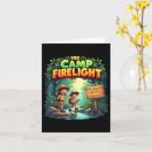 Vuurwerk 2025 VBS Camp Firelight Camp Vacation Bib Kaart (Gele Bloem)
