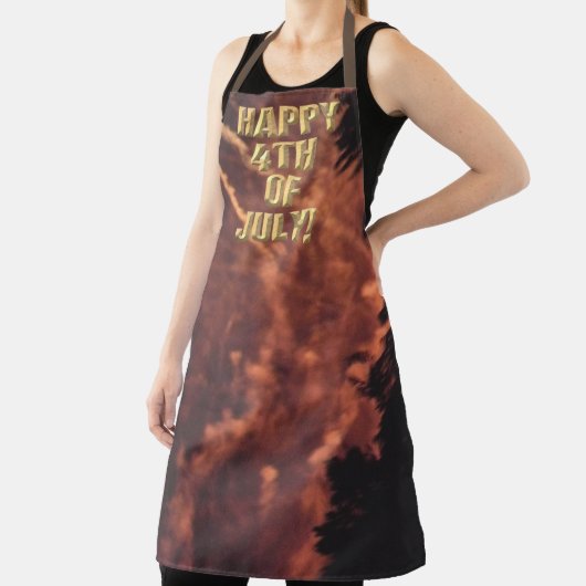 Vuurwerk 20 4 juli chef schort (Insitu)