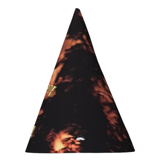 Vuurwerk 20 4 juli feest pet feesthoedjes (Rechts)