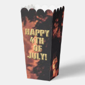 Vuurwerk 20 4 juli popcorn dozen bedankdoosjes (Voorkant)