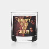 Vuurwerk 20 4th of July rotsen glas (Voorkant)