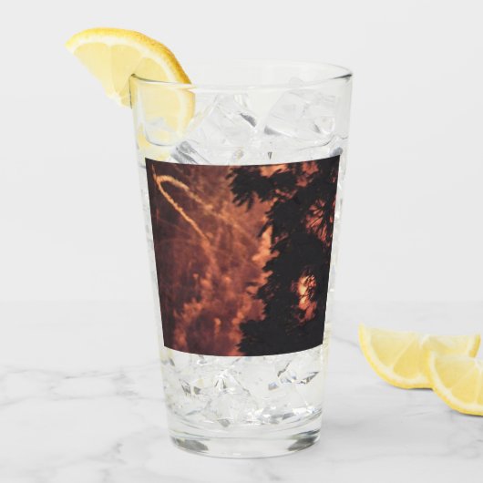 Vuurwerk 20 Collins glazen tumbler (Voorkant ijs)