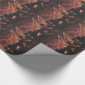 Vuurwerk 20 glanzend inpakpapier (Hoek)