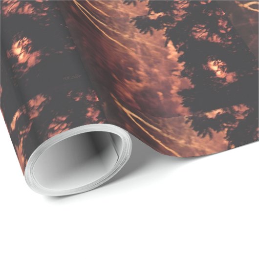 Vuurwerk 20 glanzend inpakpapier (Rol Hoek)