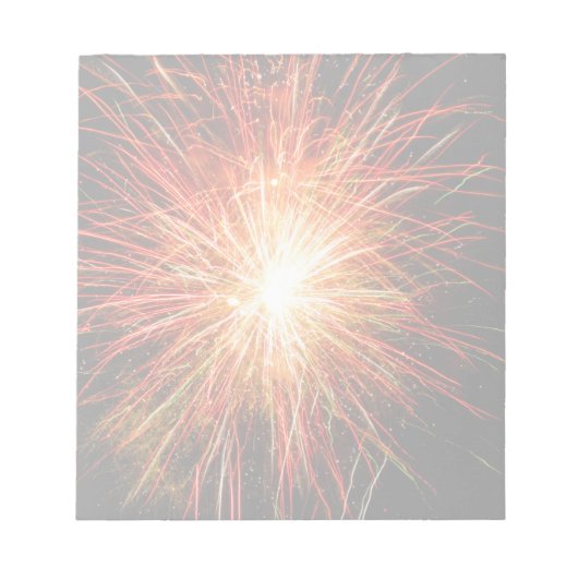 Vuurwerk 22 notitieblok (Voorkant)