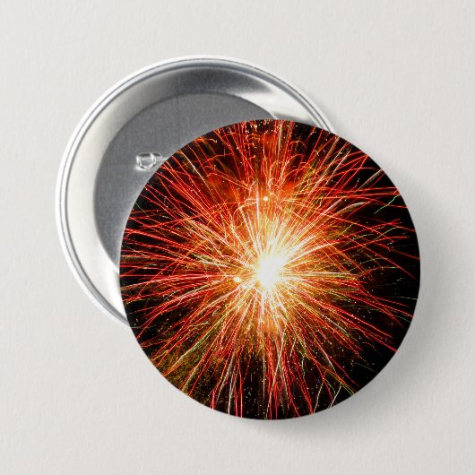 Vuurwerk 22 ronde button 7,6 cm (Voorkant /achterkant)