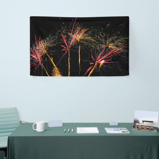 Vuurwerk 28 spandoek (Beurs)
