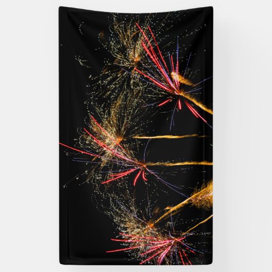 Vuurwerk 28 spandoek (Verticaal)