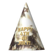 Vuurwerk 2 4 juli feest pet feesthoedjes (Voorkant)