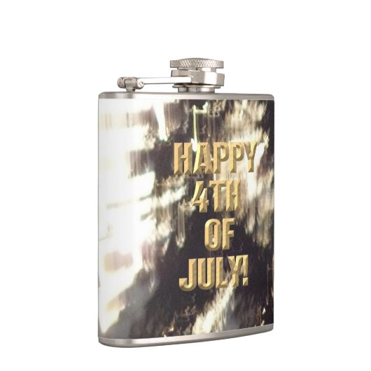 Vuurwerk 2 4 van juli gewikkeld kolf heupfles (Rechts)