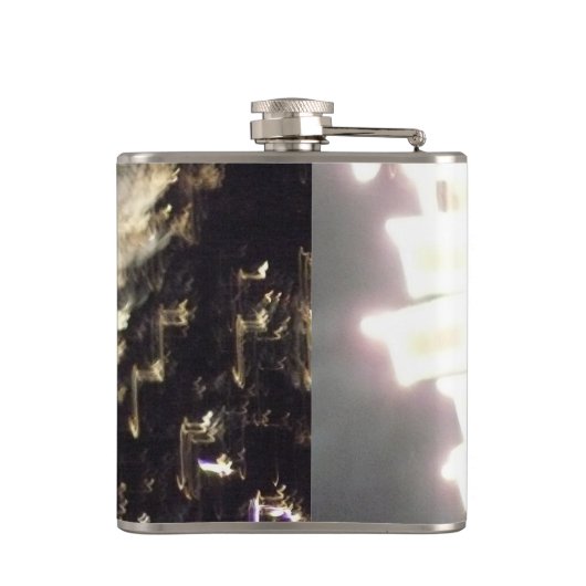 Vuurwerk 2 4 van juli gewikkeld kolf heupfles (Achterkant)