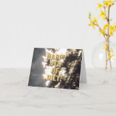 Vuurwerk 2 4 van juli kaart (Gele Bloem)