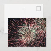 Vuurwerk #2 briefkaart (Voorkant / Achterkant)