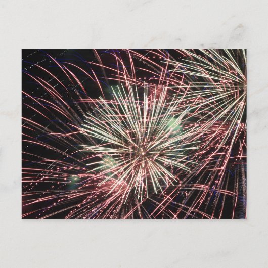 Vuurwerk #2 briefkaart (Voorkant)