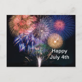 Vuurwerk 2 juli 4e Briefkaart (Voorkant)
