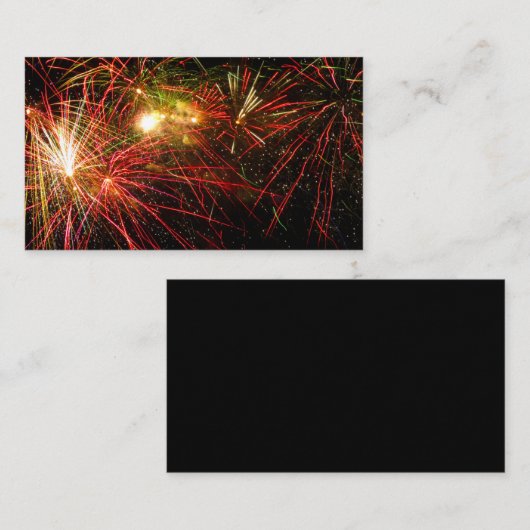 Vuurwerk 33 contactkaartje (Voorkant / Achterkant)