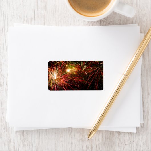 Vuurwerk 33 etiket (Insitu)