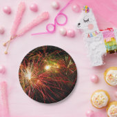 Vuurwerk 33 papieren bordje (Feest)