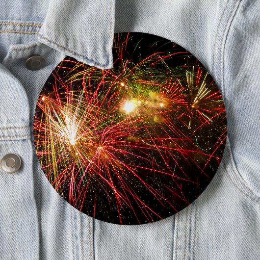Vuurwerk 33 ronde button 6,0 cm (In situ)
