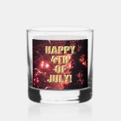 Vuurwerk 3 4 juli rotsen glas (Voorkant)