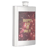 Vuurwerk 3 4th van Juli roestvrij staalkolf Flacon (Rechts)