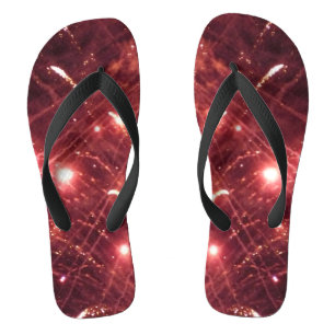 Vuurwerk 3 brede teenslippers