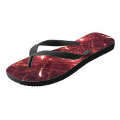 Vuurwerk 3 brede teenslippers (Schuin)