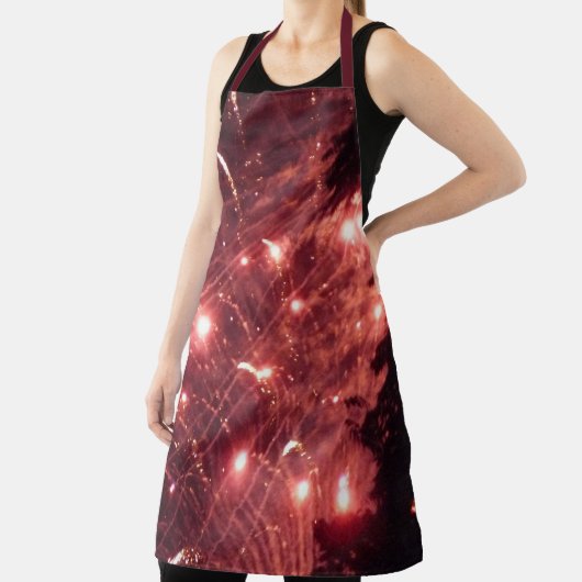 Vuurwerk 3 chef-schort schort (Insitu)