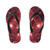 Vuurwerk 3 peuter teenslippers (Voetbed)