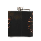 Vuurwerk 4 4th van Juli verpakte kolf Heupfles (Achterkant)