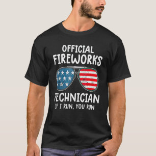 Vuurwerk 4 juli   4 juli  voor mannen t-shirt