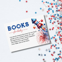 Vuurwerk 4 juli Babay Shower Boeken voor Baby