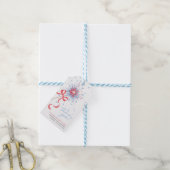 Vuurwerk 4 juli Favorietlabels Cadeaulabel (Met Touw)