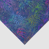 Vuurwerk 4 juli kleurrijk zomerpatroon tissuepapier (Detail)