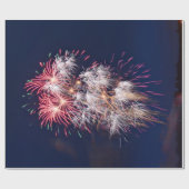 Vuurwerk 4 juli Onafhankelijkheidsdag Cadeaupapier (Vlak)