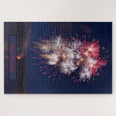 Vuurwerk 4 juli Onafhankelijkheidsdag Legpuzzel (Horizontaal)
