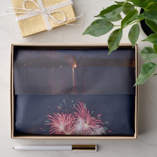 Vuurwerk 4 juli Onafhankelijkheidsdag Ontkoppeling Tissuepapier (Geschenk)