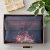 Vuurwerk 4 juli Onafhankelijkheidsdag Tissuepapier (Geschenk)