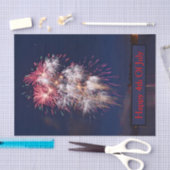 Vuurwerk 4 juli Onafhankelijkheidsdag Tissuepapier (Craft)