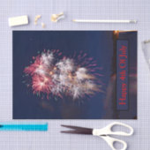Vuurwerk 4 juli Onafhankelijkheidsdag Tissuepapier (Craft)