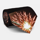 VUURWERK 4 JULI stropdas (Opgerold)