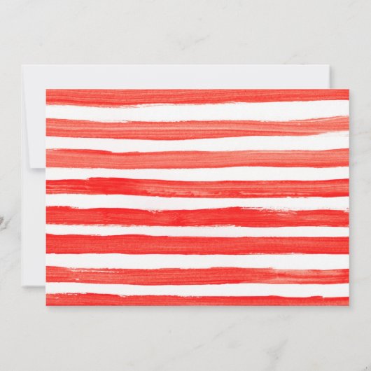 Vuurwerk 4 juli Uitnodigen Kaart (Achterkant)