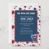 Vuurwerk 4 juli Uitnodiging BBQ (Voorkant)