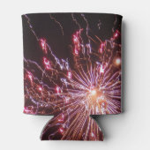 Vuurwerk 4 juli-viering blikjeskoeler (Achterkant)